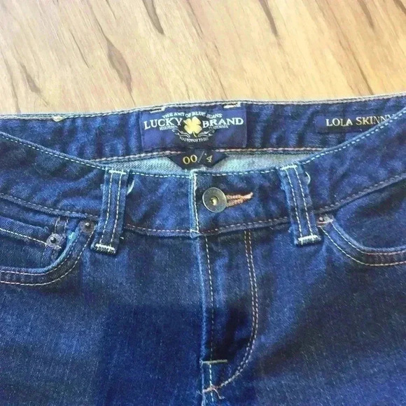Lucky Brand Jeans LOLA Skinny Size 00/24 - Picture 3 of 8